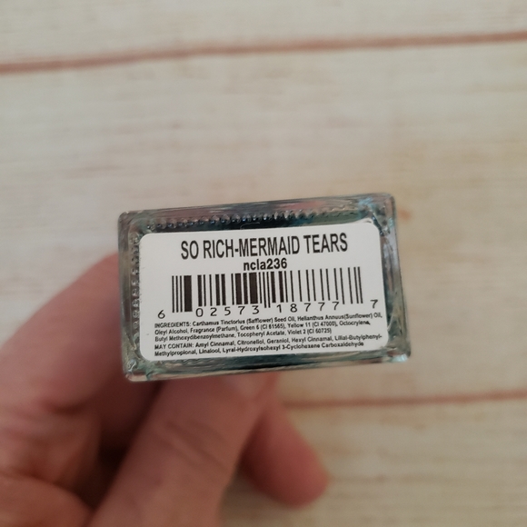 NCLA So Rich Cuticle Oil (Mermaid Tears) ncla236 Vitamin E Infused .45 fl oz - Picture 4 of 8